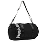 30788U-090 PADDED RIPSTOP BARREL BAG BLACK / WHITE