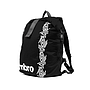 30789U-090 PADDED ROLL TOP BACKPACK BLACK / WHITE