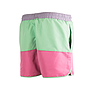 C10007-JJ6-ETHOS SWIM SHORT ASH GREY / CASSIS / AQUA MINT