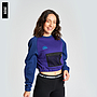 C20013-JJQ-PELO CREW SWEAT - WMNS INK / BLACK / SKYDIVE