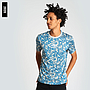65658U-HUM JACQUARD TERRACE JERSEY STELLAR / SILVER CLOUD
