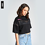 C20001-JJK-ALTO CROP TEE - WMNS BLACK / SORBET