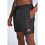 PRINTED SWIM SHORT DARK OLIVE PHOENIX