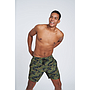 PRINTED SWIM SHORT DARK OLIVE CAMO