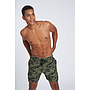 PRINTED SWIM SHORT DARK OLIVE CAMO
