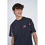 UMBRO RESORT CREW TEE INDIAN INK / PINK LIFT