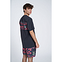 UMBRO RESORT CREW TEE INDIAN INK / PINK LIFT