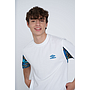 UMBRO RESORT CREW TEE WHITE / SCUBA