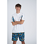 UMBRO RESORT CREW TEE WHITE / SCUBA