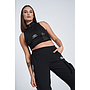 UMBRO REFLECTIVE TECH CROP TOP - WMNS BLACK / REFLECTIVE