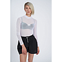 UMBRO REFLECTIVE TECH MESH BODYSUIT - WMNS WHITE