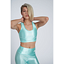 UMBRO ATH-LUXE SPORTS BRA - WMNS TRANQUILITY BLUE / WHITE
