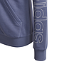 ADIDAS GIRLS ESSENTIALS LOGO FULL-ZIP HOODIE