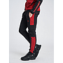 UTILITY CLR BLOCK JOGGER BLACK / RED DAHLIA
