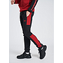 UTILITY CLR BLOCK JOGGER BLACK / RED DAHLIA
