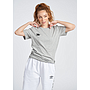 Camiseta Umbro Small Logo Cotton Tee Grey Marl / Black