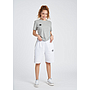 Camiseta Umbro Small Logo Cotton Tee Grey Marl / Black