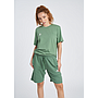 Camiseta Umbro Small Logro Cotton Tee Dark Ivy