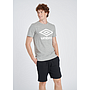 Camiseta Umbro Large Logo Cotton Tee Grey