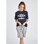 Camiseta Umbro Large Logo Cotton Tee Navy