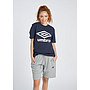 Camiseta Umbro Large Logo Cotton Tee Navy
