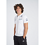 WILLIAMS RACING MEDIA POLO BRILLIANT WHITE / MEDIEVAL BLUE