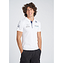 WILLIAMS RACING MEDIA POLO BRILLIANT WHITE / MEDIEVAL BLUE