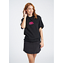 Sudadera Umbro Classico 2.0 Crew Neck Sweat Black / Sorbet