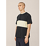 Camiseta Umbro YMC Henley Collar Rugby Jersey  Navy Blazer / Cannoli Cream