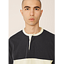 Camiseta Umbro YMC Henley Collar Rugby Jersey  Navy Blazer / Cannoli Cream