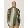 Chaqueta Umbro YMC Striped Refs Jacket Rain Forest / Cannoli Cream