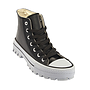 Zapatilla John Smith Leman Piel Negra