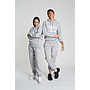 PANTALÓN UMBRO FLEECE JOGGER GREY MARL / WHITE