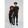 FLEECE JOGGER BLACK / WHITE