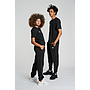 FLEECE JOGGER BLACK / WHITE
