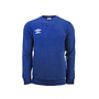 SUDADERA UMBRO FLEECE SMALL LOGO SWEAT ROYAL / WHITE