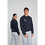 FLEECE SMALL LOGO SWEAT DARK NAVY / WHITE