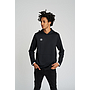 SUDADERA HOODED TOP NEGRA