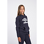FLEECE LARGE LOGO OH HOODY JUNIOR DARK NAVY / WHITE