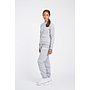 FLEECE JOGGER JUNIOR GREY MARL / WHITE