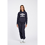 FLEECE JOGGER JUNIOR DARK NAVY / WHITE