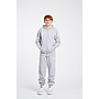 CHAQUETA UMBRO FLEECE ZIP THROUGH SMALL LOGO HOODIE JUNIOR GREY MARL / WHITE