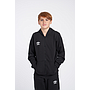 CHAQUETA UMBRO FLEECE ZIP THROUGH SMALL LOGO HOODIE JUNIOR BLACK / WHITE