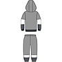 Chándal Adidas Sportswear Gris