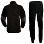 Chandal Umbro Fullzip Tracksuit Black / Dark Gray / White