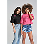 Camiseta Alto Crop Tee Negra