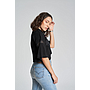 Camiseta Alto Crop Tee Negra