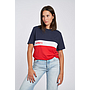 CAMISETA UMBRO FW SPORTSWEAR T-SHIRTDARK NAVY / VERMILLION / BRILLIANT WHITE