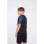 CAMISETA UMBRO SPIRITO JERSEY - JNRBLACK / ORANGE POP / PETROL BLUE 