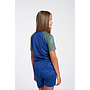 CAMISETA UMBRO SPIRITO JERSEY - JNRSODALITE BLUE / WHITE / LIME PUNCH